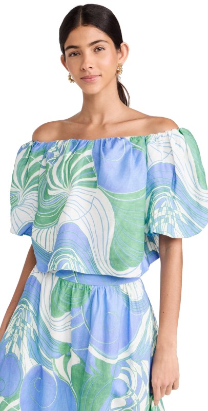 RHODE Sima Top Periwinkle Deco Surf Grande