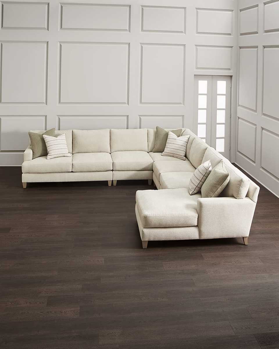 Mila 6-Piece Right Chaise Sectional