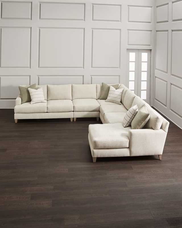 Mila 6-Piece Right Chaise Sectional