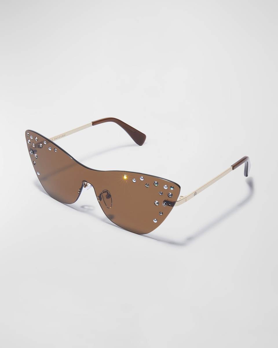 Downtown Disco Metal Cat-Eye Sunglasses