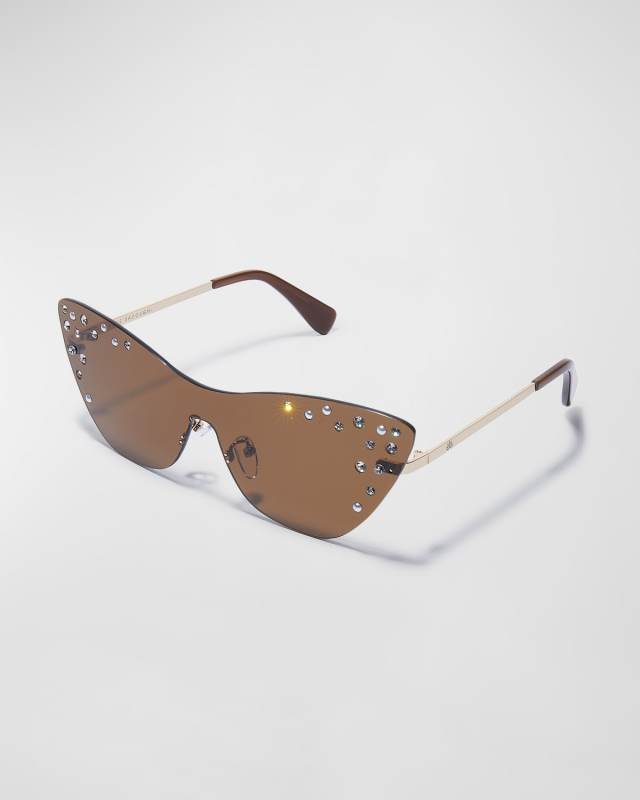 Downtown Disco Metal Cat-Eye Sunglasses