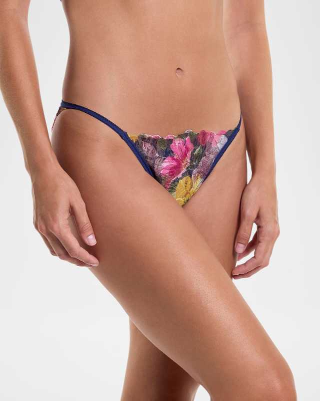 &Oh Wildly Blooming Embroidered Tang