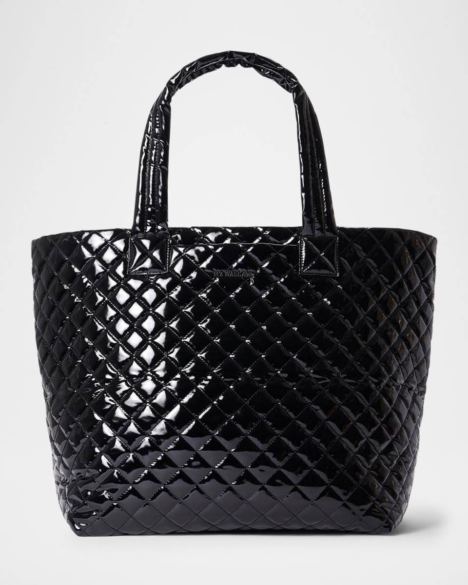 Large Metro Deluxe Patent Tote Bag
