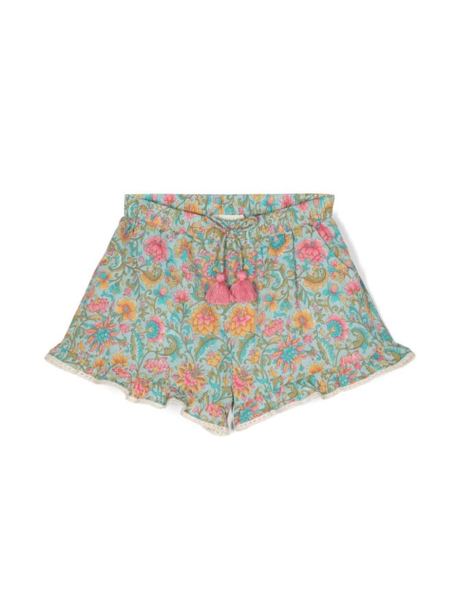 Vallaloid floral-print short