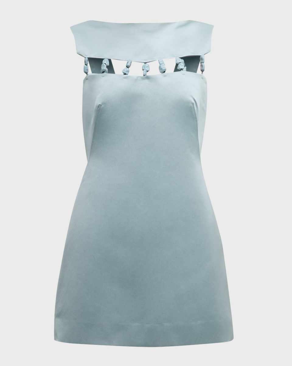 Ember Embellished Cutout Sleeveless Mini Dress