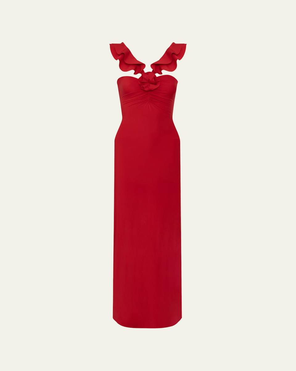 Sortilegio Rosette Maxi Dress