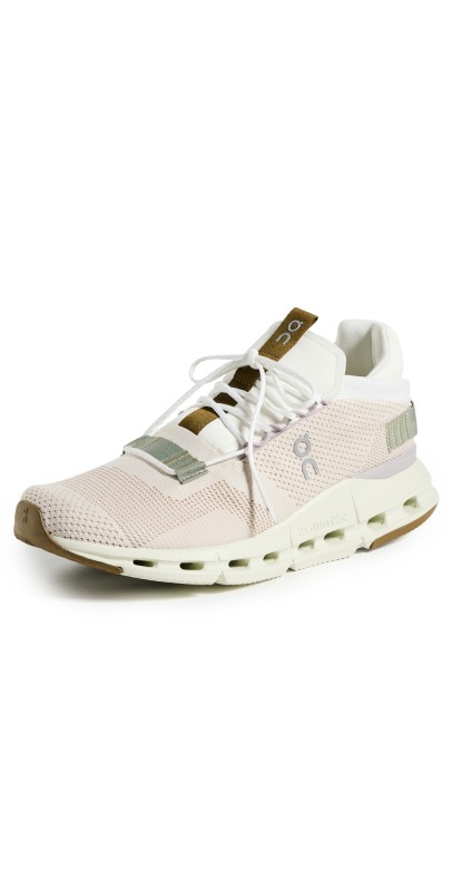 On Cloudnova Sneakers Moon Aloe