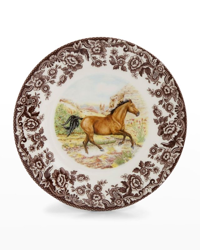 American Quarter Horse Salad Plate