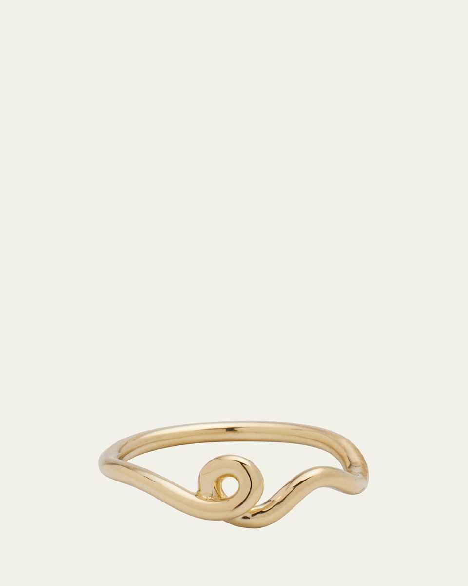 Wow Mini Ring in 9K Yellow Gold