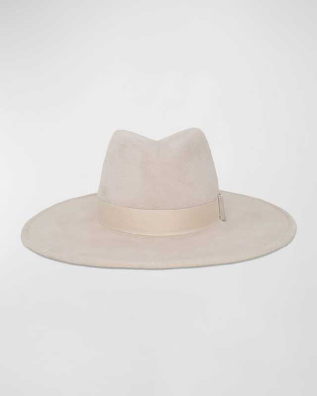 Jeanne Ivory Felt Fedora