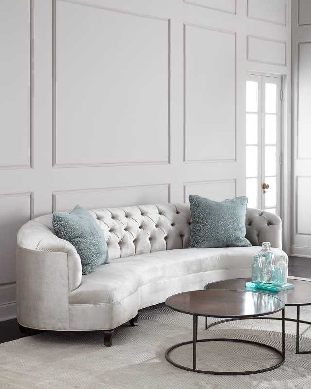 Monroe Tufted Sofa, 114"