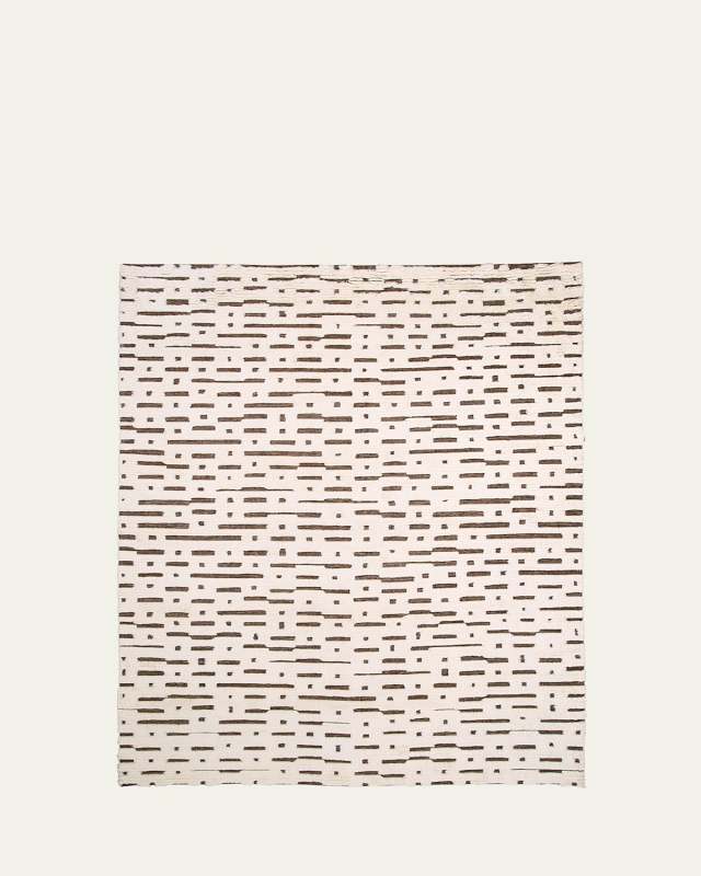 Abstract Ikat Rug, 6' x 9'