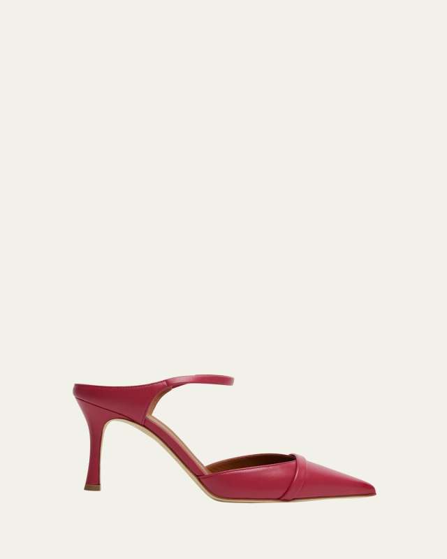 Napa Leather Mule Pumps