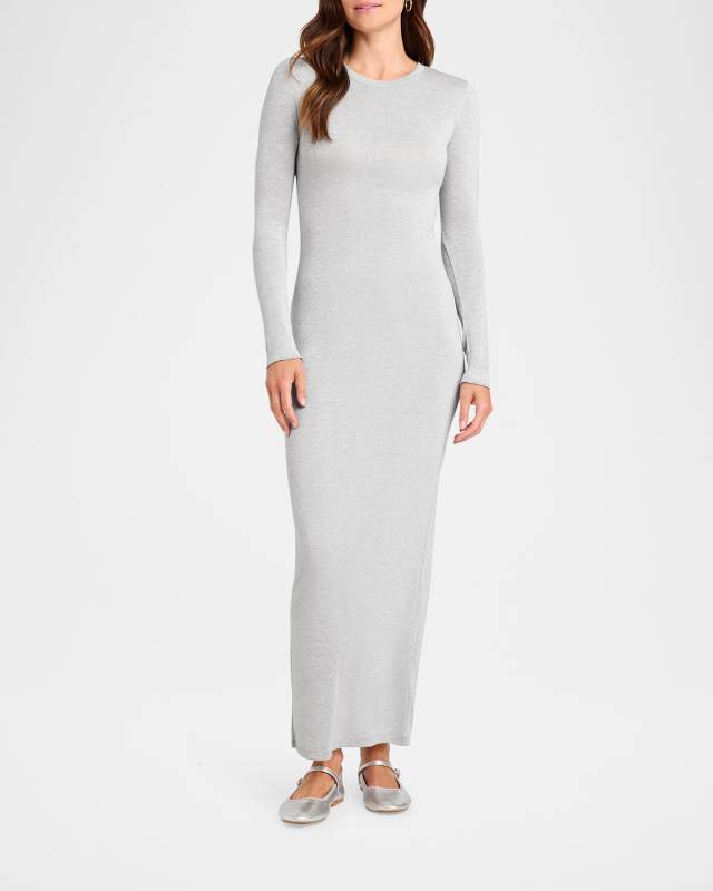 Maddox Metallic Maxi Dress