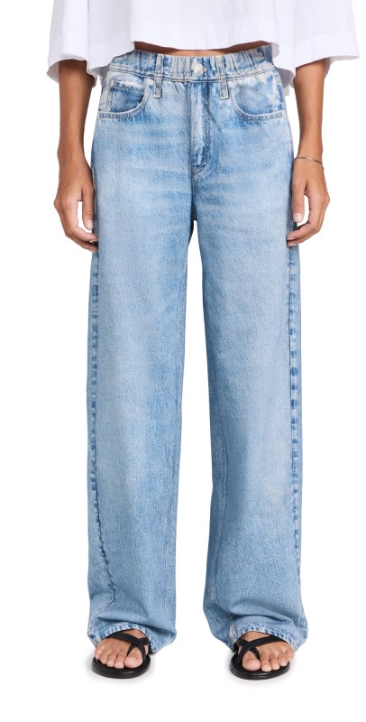 rag & bone Miramar Wide Leg Jeans Valentina