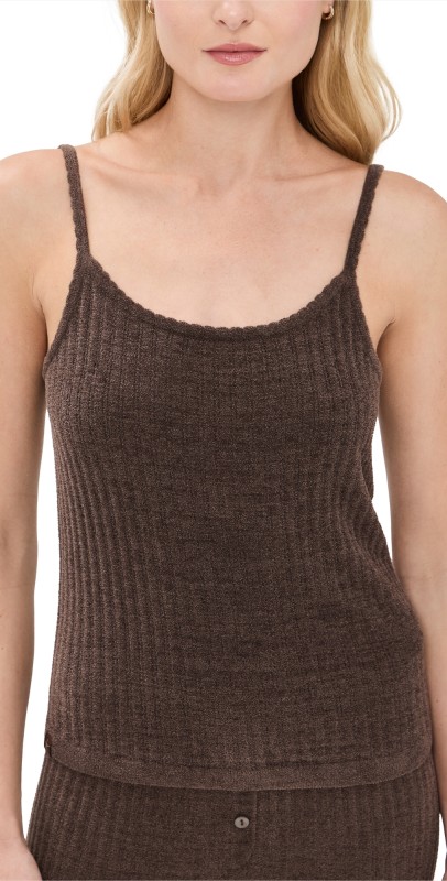 Barefoot Dreams CCUL Ribbed Tank Java