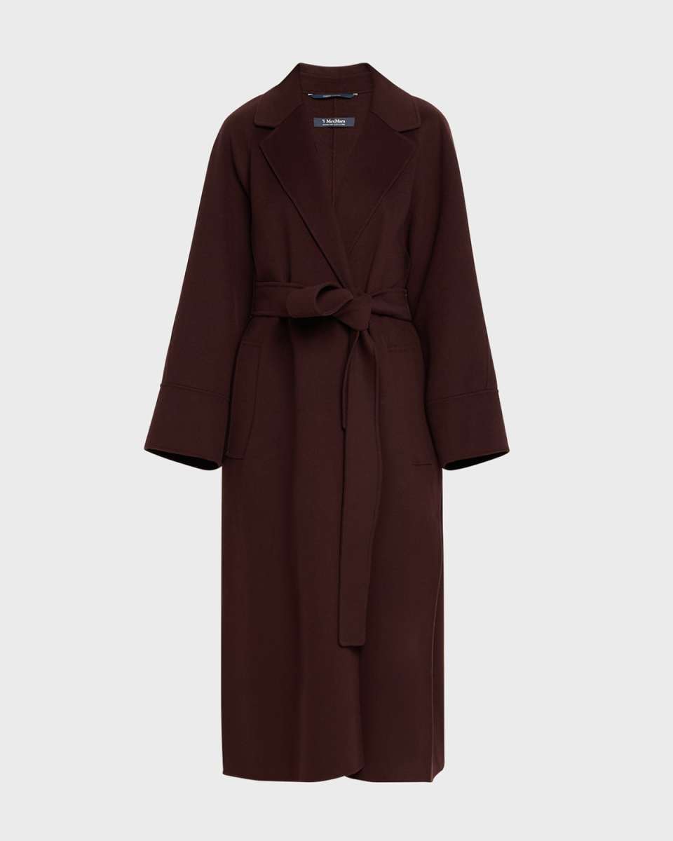 Agata Wool Belted Top Coat