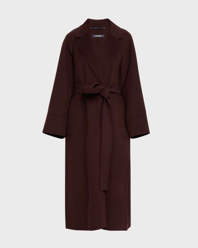 Agata Wool Belted Top Coat