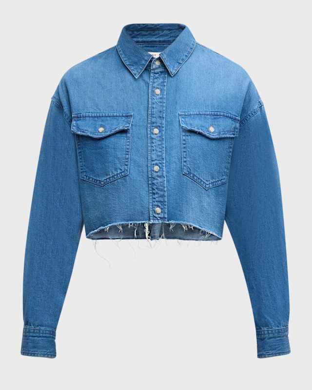 Nashboro Cropped Denim Shirt