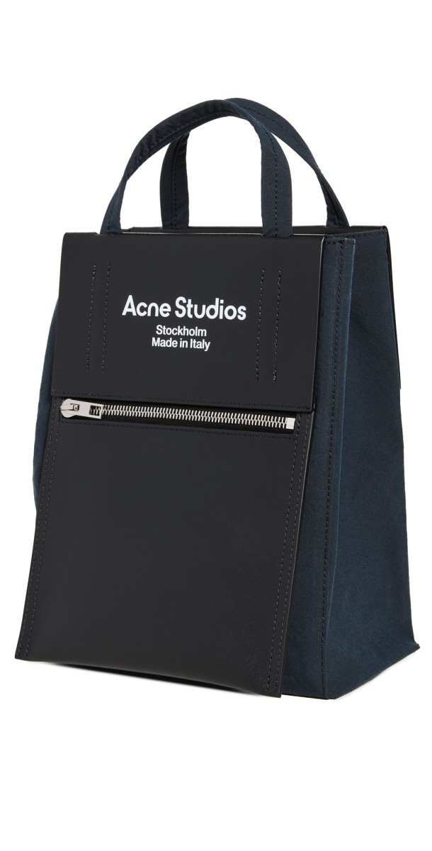 Acne Studios Baker Out Small Tote Black