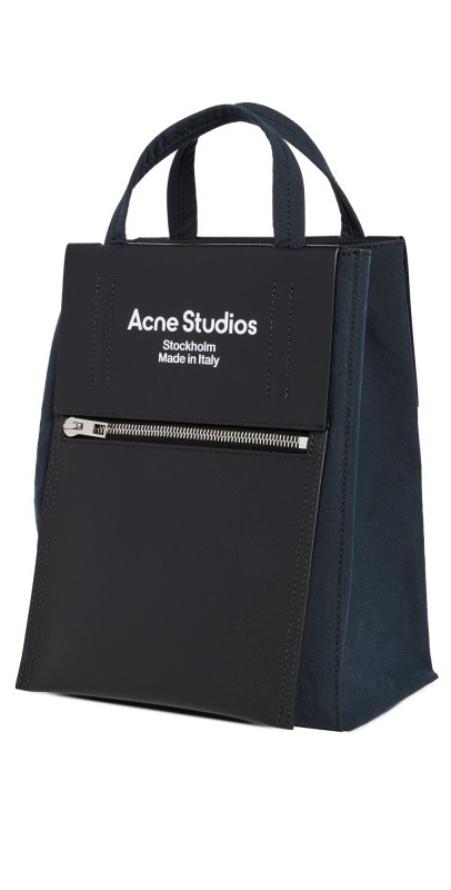 Acne Studios Baker Out Small Tote Black