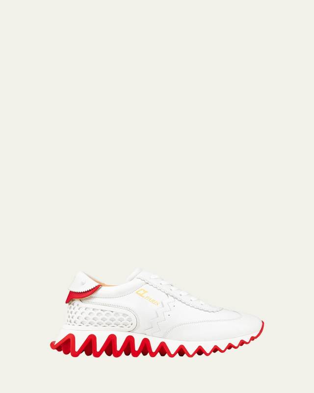 Loubishark Donna Red Sole Runner Sneakers