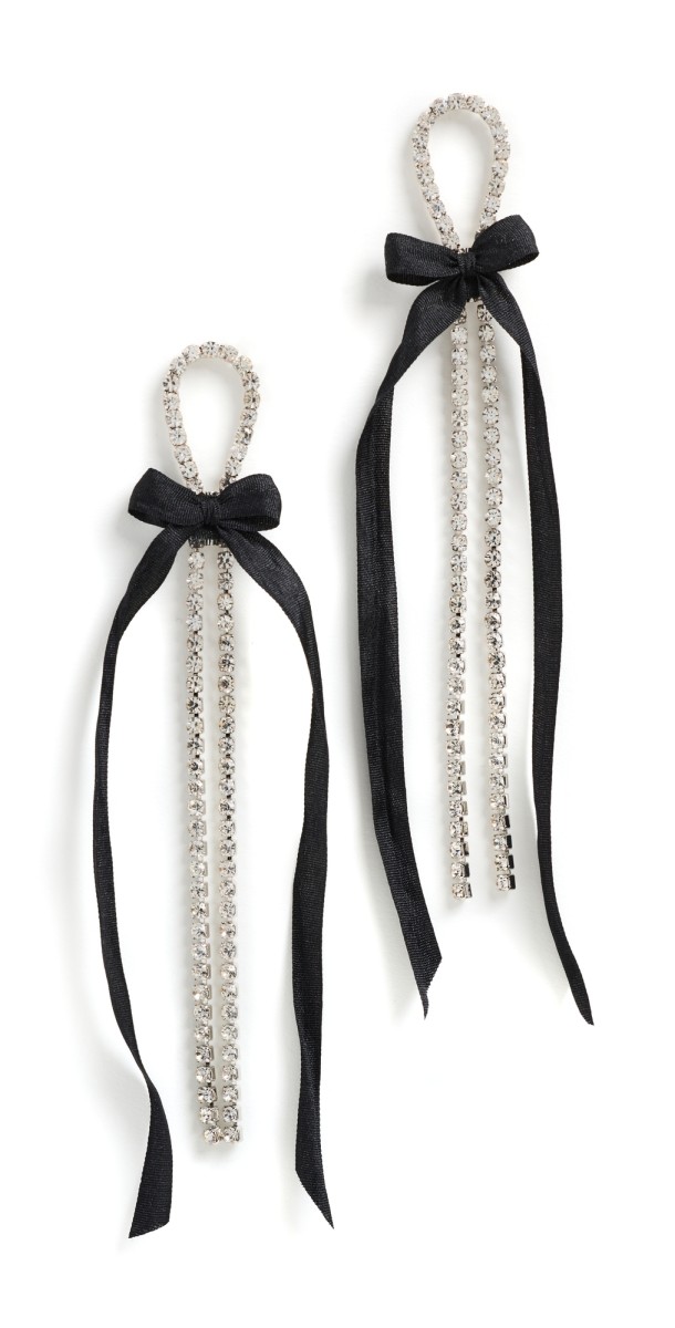 SHASHI Eleanora Earrings White Gold