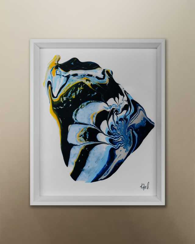 "Paint Pools 8" Giclee by Kyle Goderwis