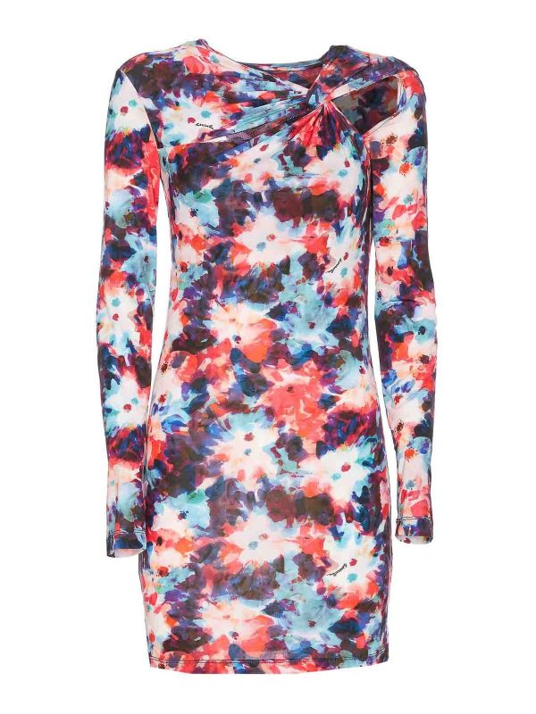 Patrizia Pepe Robe Au Genou - Multicolore
