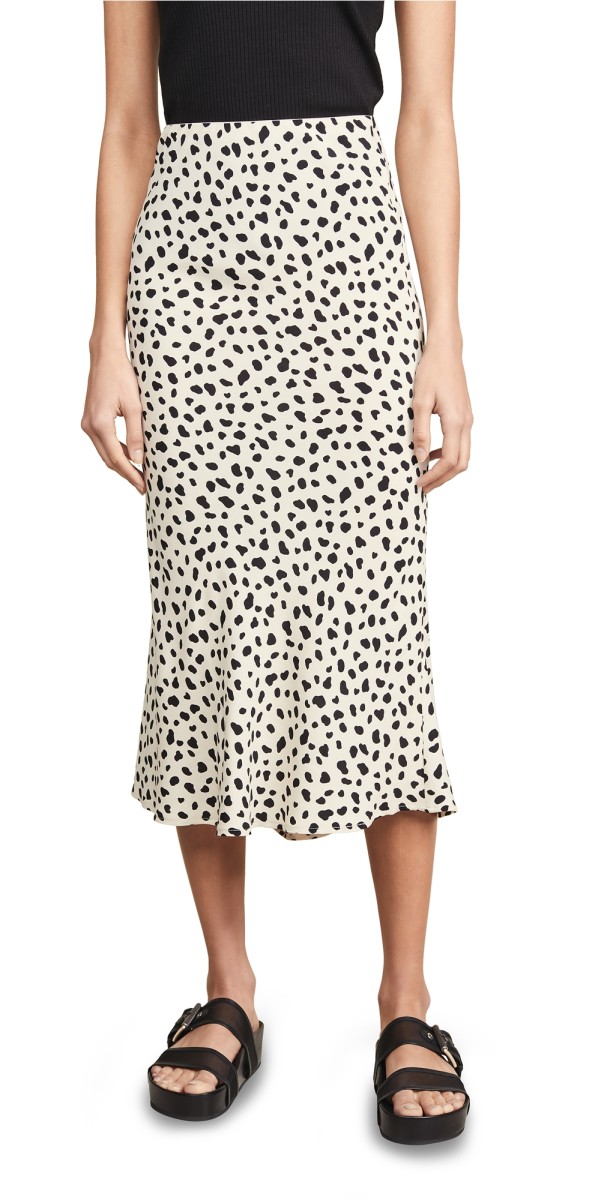 Moon River Leopard Print Skirt Leopard Print