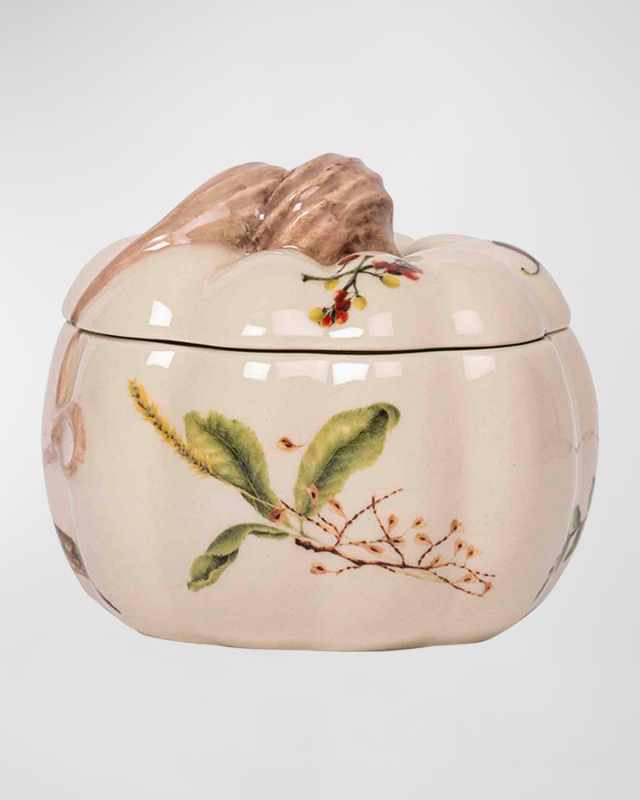 Forest Walk Lidded Pumpkin Soup Bowl