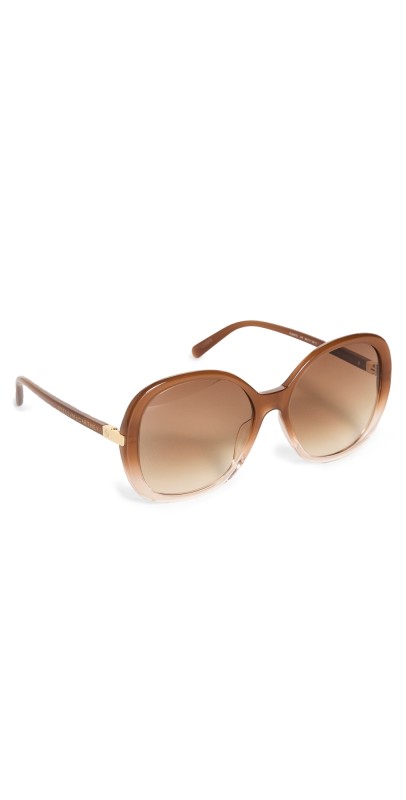 Stella McCartney Oversized Round Sunglasses Light Brown/Other