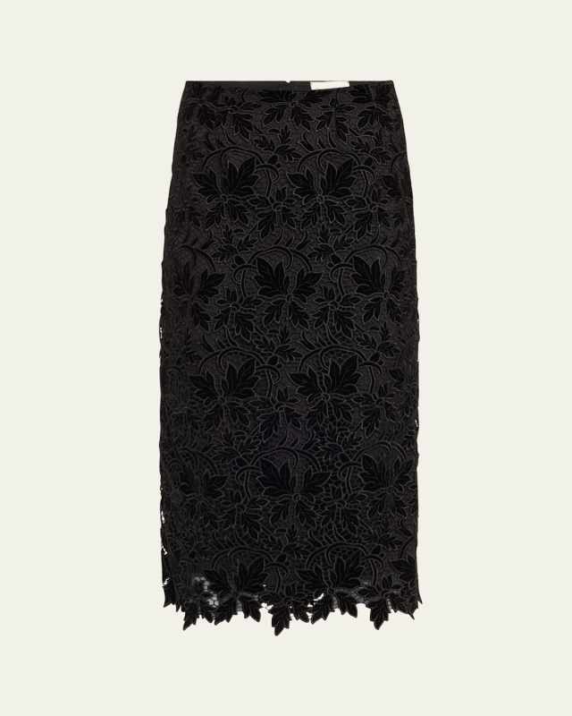 Sienna Velvet Lace Skirt