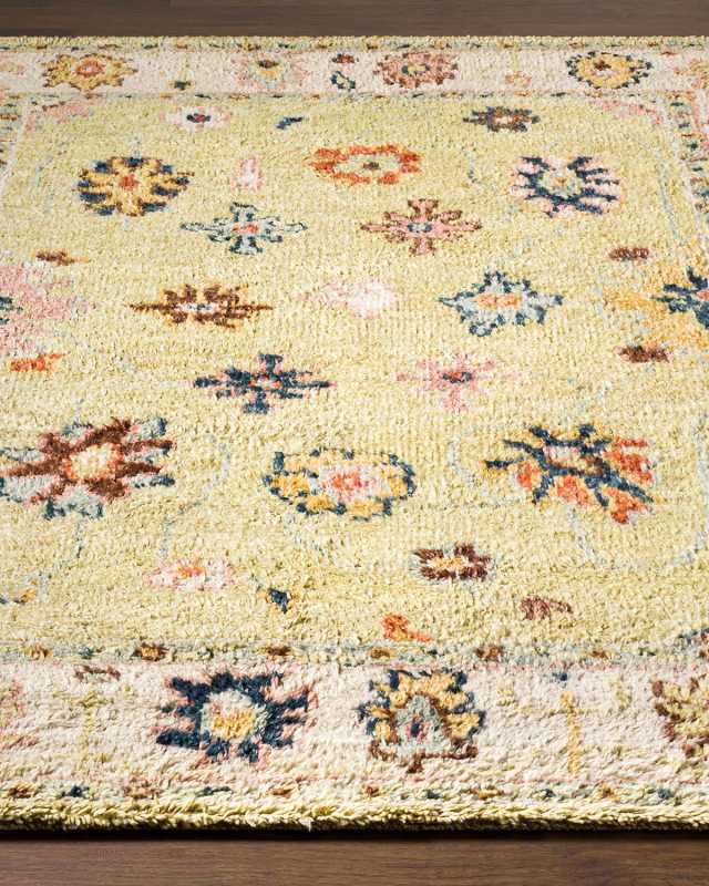 Sofia Hand-Knotted Wool Rug, 6' x 9'