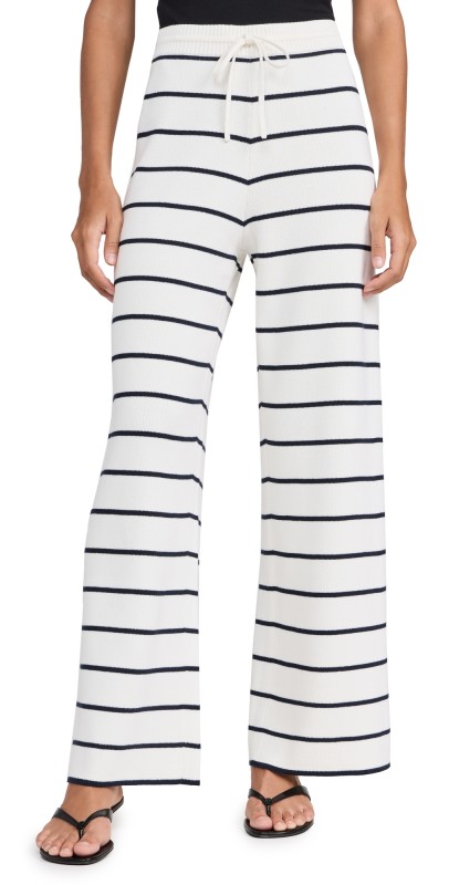 La Ligne Leo Pants Cream/Navy