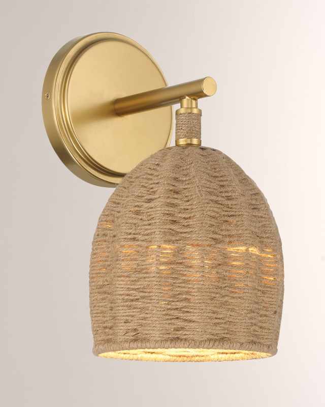 Jace 10" 1-Light Soft Gold Sconce