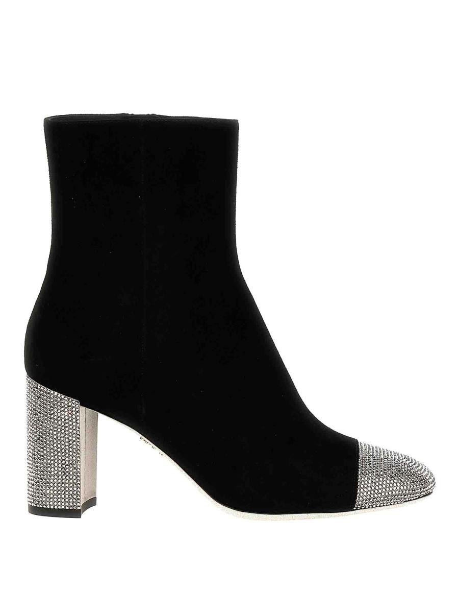 Rene Caovilla Bottines - Noir