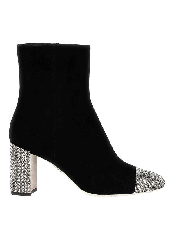 Rene Caovilla Bottines - Noir
