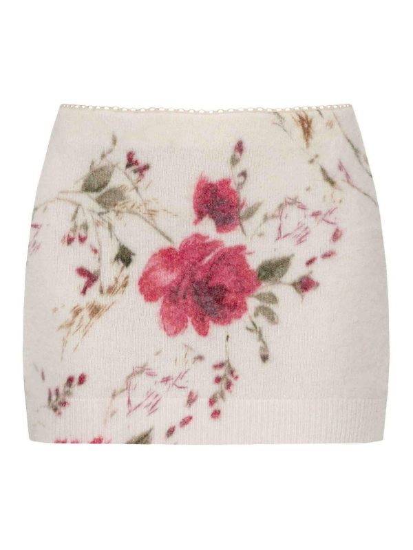 Blumarine Pull Col Bateau - Rouge