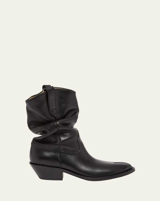 Tabi Leather Western Boots