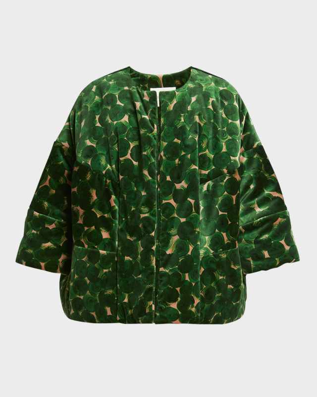 Violini Abstract Print Jacket