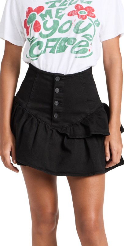 MOTHER The Pixie Minx Miniskirt Pitch