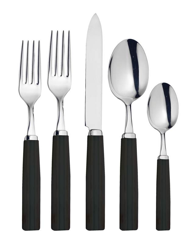 20-Piece Dakar Wenge Flatware Set