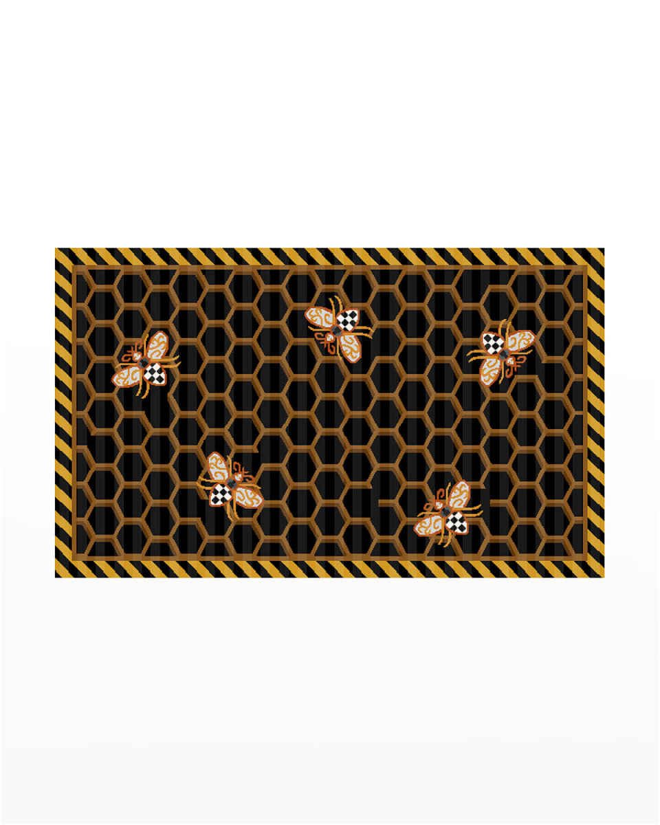 Queen Bee Rug, 3' x 5'