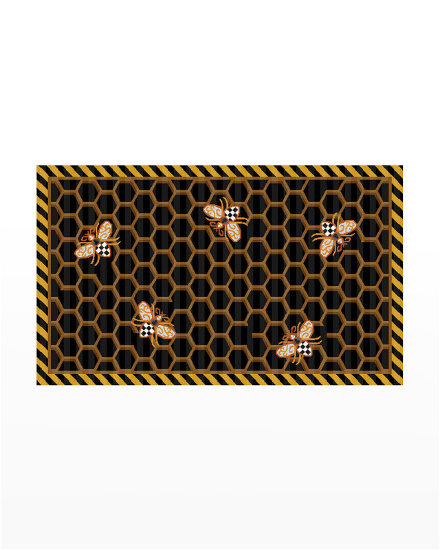 Queen Bee Rug, 3' x 5'
