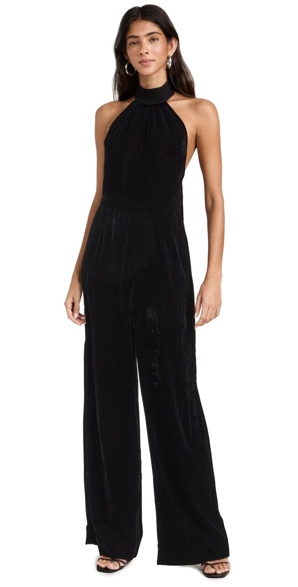 STAUD Andress Jumpsuit Black