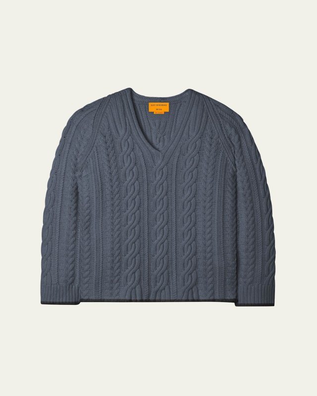 Mia V Cashmere-Blend Sweater