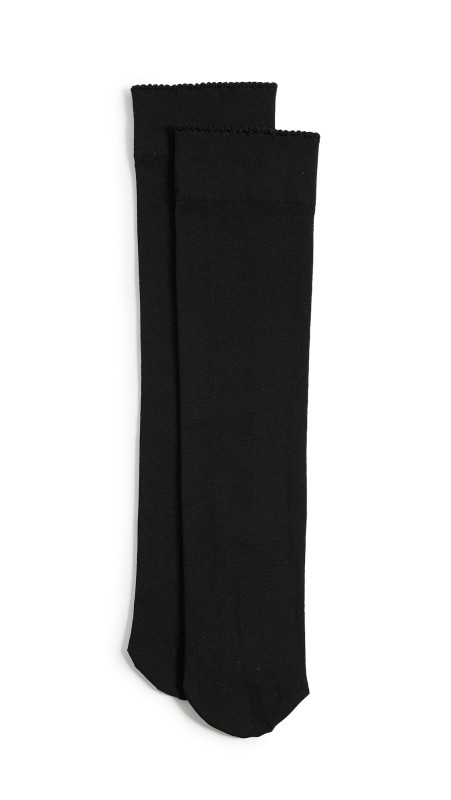 Wolford Velvet De Luxe 50 Knee-Highs Black