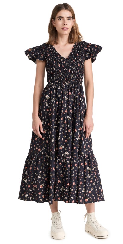 o. p.t Phoebe Dress Black Floral
