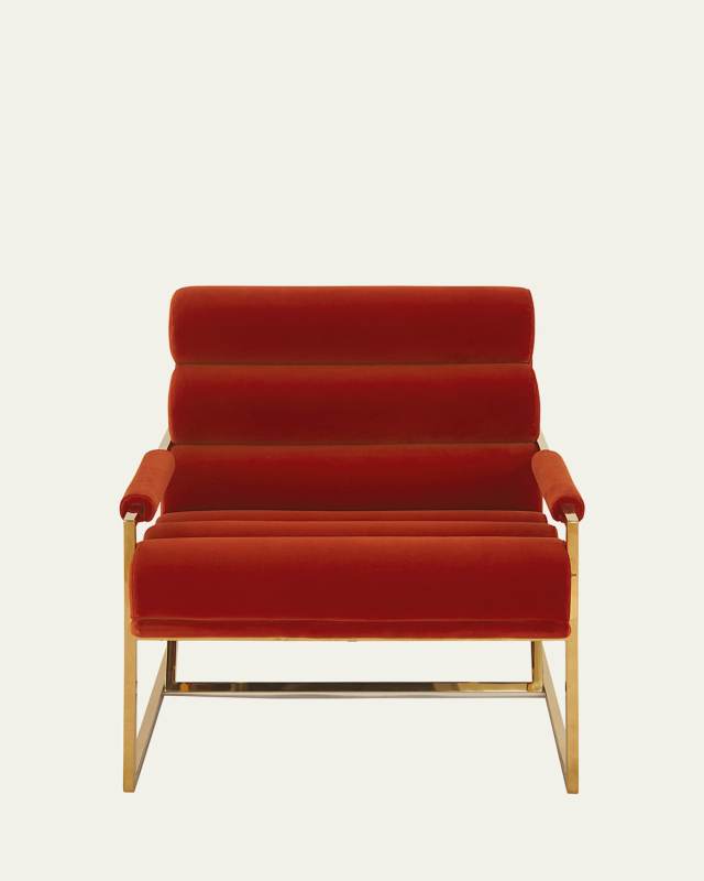 Channeled Goldfinger Lounge Chair